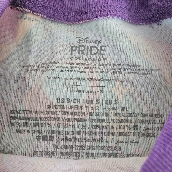 Disney Pride Rainbow Printed Spirit Jersey - Picture 8 of 11